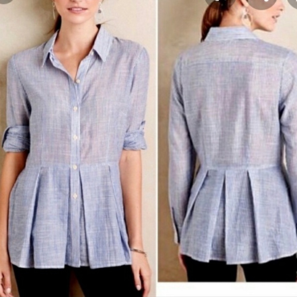 Anthropologie Button Down